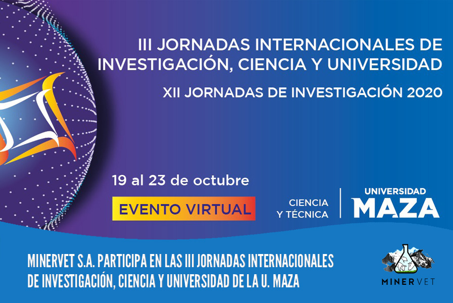 MINERVET S.A. auspicia y participa en las III Jornadas Internacionales de Investigación, Ciencia y Universidad de la Universidad Juan Agustín Maza