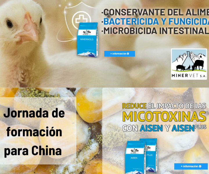 Minervet S.A. organiza una jornada de formación para China